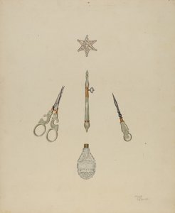 Boudoir set av Hugh Clarke