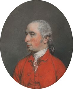 Porträtt av en gentleman av Hugh Douglas Hamilton