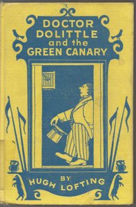 Bokomslag till Doctor Dolittle and the Green Canary av Hugh Lofting, 1940-talet av Hugh Lofting
