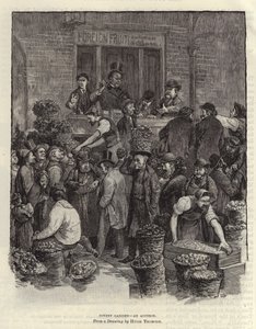 Covent Garden - en auktion av Hugh Thomson