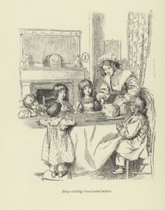 Illustration för Amos Barton av George Eliot av Hugh Thomson