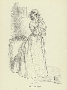 Illustration för Amos Barton av George Eliot av Hugh Thomson
