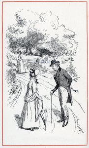 Illustration för "Emma" av Jane Austen (illustration) av Hugh Thomson