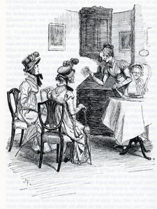 Illustration för "Emma" av Jane Austen (illustration) av Hugh Thomson