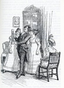Illustration för "Emma" av Jane Austen (illustration) av Hugh Thomson