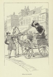 Illustration för Janets Repentance av George Eliot av Hugh Thomson