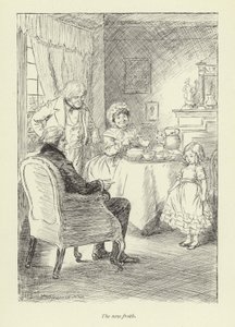 Illustration för Janets Repentance av George Eliot av Hugh Thomson