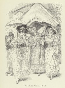 Illustration för Janets Repentance av George Eliot av Hugh Thomson