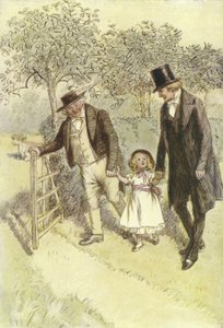 Illustration för Janets Repentance av George Eliot av Hugh Thomson