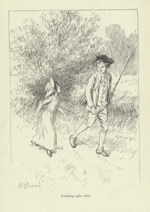 Illustration till Mr Gilfils Love Story av George Eliot av Hugh Thomson