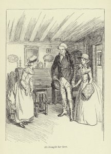 Illustration till Mr Gilfils Love Story av George Eliot av Hugh Thomson
