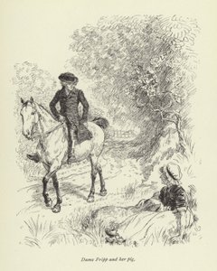 Illustration till Mr Gilfils Love Story av George Eliot av Hugh Thomson