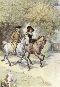 Illustration till Mr Gilfils Love Story av George Eliot av Hugh Thomson