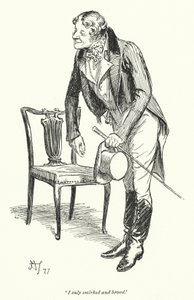 Illustration for Persuasion av Jane Austen (litho) av Hugh Thomson