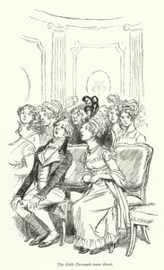 Illustration for Persuasion av Jane Austen (litho) av Hugh Thomson