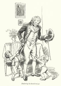 Illustration for Persuasion av Jane Austen (litho)