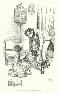 Illustration for Persuasion av Jane Austen (litho) av Hugh Thomson