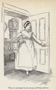 Illustration för Quality Street av Hugh Thomson