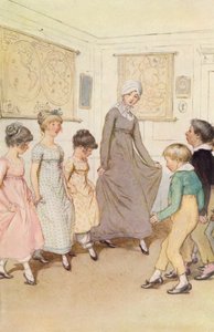 Illustration för Quality Street av Hugh Thomson