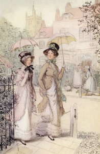 Illustration för Quality Street av Hugh Thomson