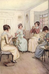 Illustration för Quality Street av Hugh Thomson