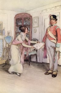 Illustration för Quality Street av Hugh Thomson