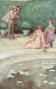 Illustration för Shakespeares som du gillar det av Hugh Thomson