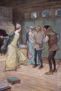 Illustration för The Merry Wives of Windsor av Hugh Thomson
