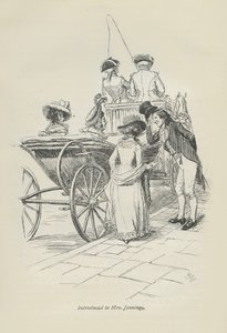 Introducerad till fru Jennings, 1896 av Hugh Thomson