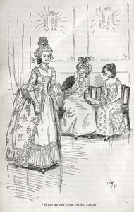 Jane Austens roman "Northanger Abbey" - av Hugh Thomson