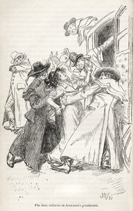 Jane Austens roman "Northanger Abbey" - av Hugh Thomson