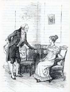 "Jane fairfax" (illustration) av Hugh Thomson