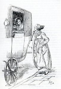"Miss Bates et Emma" (illustration) av Hugh Thomson