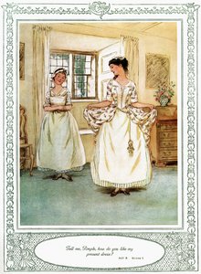 Oliver Goldsmiths pjäs She Stoops to Conquer av Hugh Thomson