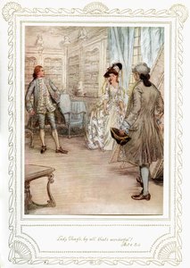 Richard Brinsley Sheridans pjäs av Hugh Thomson
