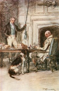 "Ring the Bell for my Ale, will you" (färg litho) av Hugh Thomson
