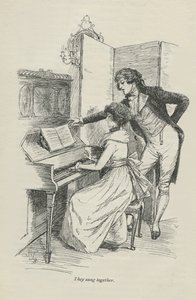De sjöng tillsammans, 1896 av Hugh Thomson