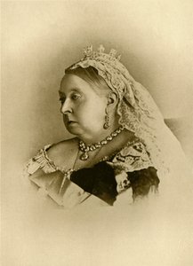 Drottning Victoria, c1894, 1901. av Hughes and Mullins