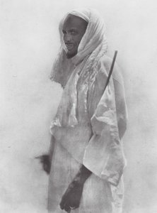 Afrika: Aulad Hamid Arab (svartvitt foto) av Hugo Adolf Bernatzik