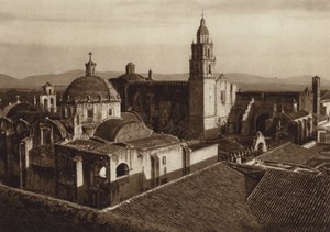 Mexiko: Cuernavaca (svartvitt foto) av Hugo Brehme