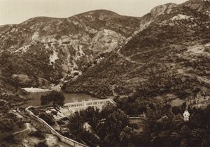 Mexiko: Guanajuato, Esclusa (svartvitt foto)