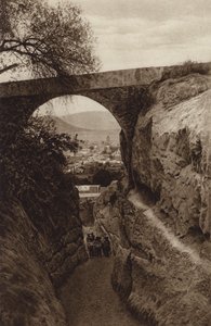 Mexiko: San Andres Chalchicomula, delstaten Puebla (svartvitt foto) av Hugo Brehme