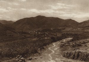 Mexiko: San Bartolito (svartvitt foto)