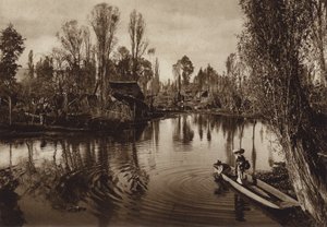 Mexiko: Tlahuac (svartvitt foto) av Hugo Brehme