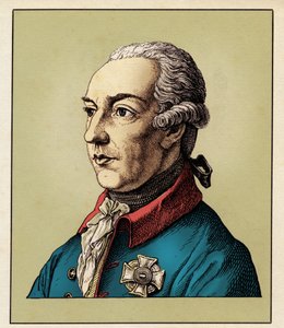 GIUSEPPE II av Habsburg-Lorraine (1741-1790) 1854 (gravyr)