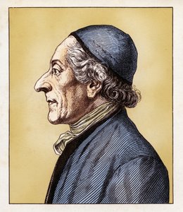 Johann Caspar LAVATER (11 november 1741 - 2 januari 1801) 1854 (gravyr)