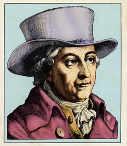 Justus Mà–SER (14 dicembre 1720-8 gennaio 1794) tysk jurist, historiker och författare av Hugo Bürkner