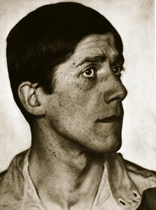 Oskar Kokoschka (sepiafoto)