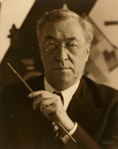 Porträtt av konstnären Wassily Kandinsky 1866-1944.