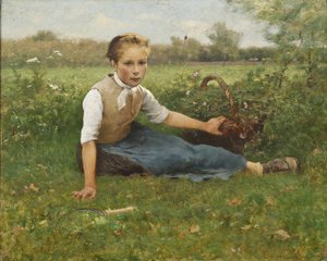 Plocka blommor, 1882